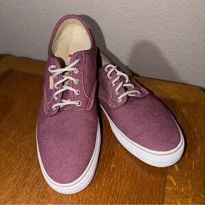 Vans Men's Sneakers - Maroon Canvas